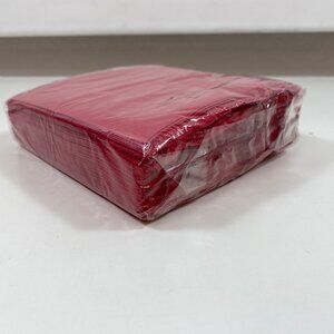 Value Pack 50 Count 2 Ply Red Beverage Napkins Party Paper Disposable 9.75x9.75"